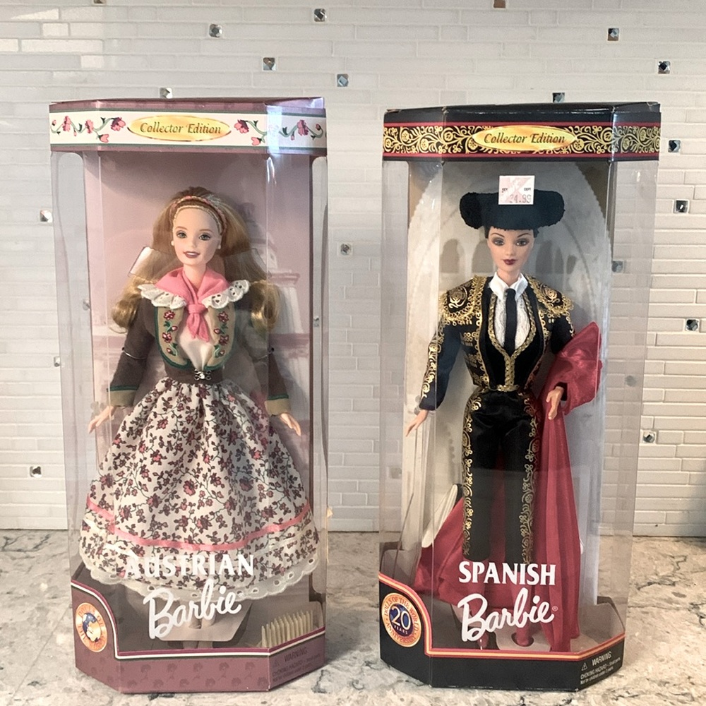 Austrian Barbie & Spanish Barbie